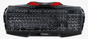 Illuminated Multimedia Gaming Keyboard - Toshiba P855 Backlit Spanish
