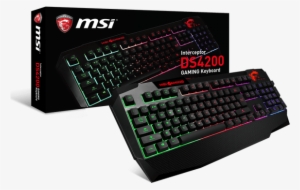 Keyboards Gaming Gear Interceptor Ds4200 - Msi Ds 4200