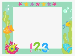 Under The Sea Manycam Borders For Online English Classroom - Cartoon