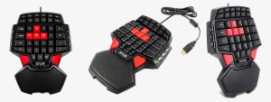 Delux T9 46 Key Wired Gaming Keyboard - China 5308454 Delux Fps Singal Hand Professional Gaming