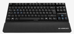 Lioncast Lk20 Gaming Keyboard - Apple Magic Keyboard Space Grey Skin