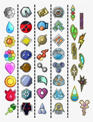Can You Name The Pokémon Gym Badges Pictured Below - Pokemon Badges