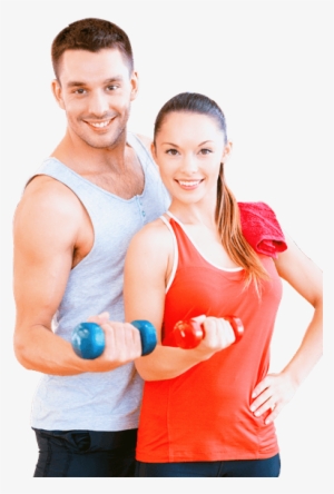 Fitness Man And Woman Png Png Black And White Library - Body Image In Health