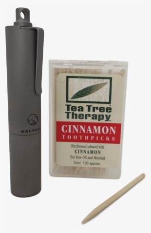Tea Tree Therapy Cinnamon Toothpicks - 100 Count