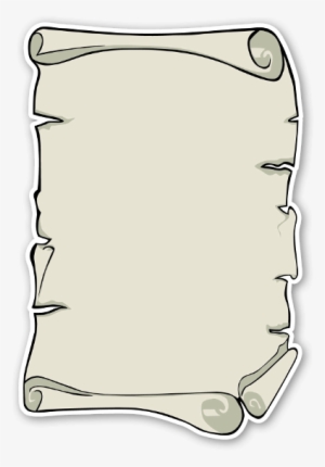 Pergamino Pegatina - Parchment