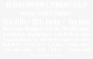 Weekend 2 Lineup - Samsung Logo White Png
