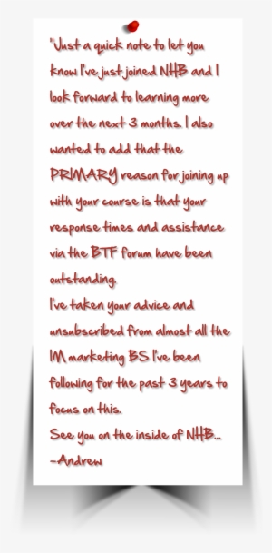 Andrew - Handwriting