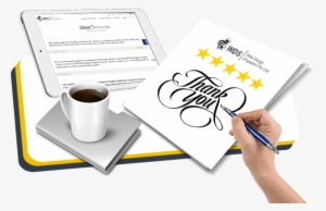 Testimonials Main Image - Thank You Rectangle Magnet