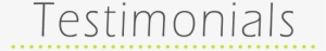 Testimonials - " - Portable Network Graphics