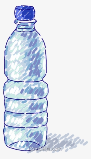La Botella De Agua Libres De Derechos Ilustraciones - Garrafa De Água Clipart