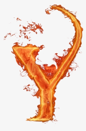 Letter Y Png Free Download - Letra Y Fuego Png