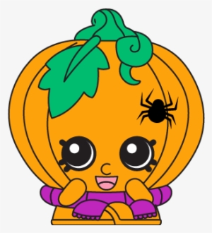 1257 Pumpkinella Rarity Exclusive - Pumpkin Shopkin