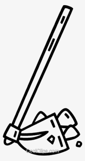 Hoe Royalty Free Vector Clip Art Illustration - Clip Art