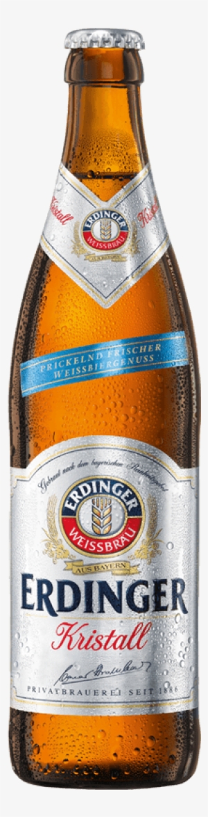 Kristall Flasche - Erdinger Weissbier