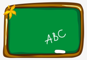 Cartoon Blackboard Transprent Png Free Download Grass - Blackboard Cartoon
