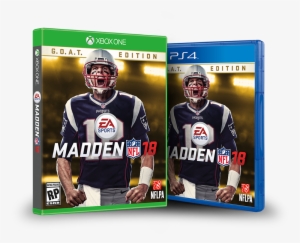 Tom Brady Is The Madden Nfl 18 Cover Athlete - Madden Nfl 18 G.o.a.t. Edition - Xbox One