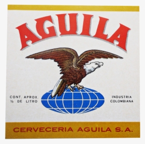 1967 Etiquetas De Cerveza Colombiana - Cervecería Águila De Barranquilla