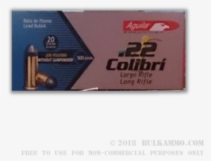 50 Rounds Of - Aguila .22 Colibri