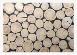 Wood Round Wall Texture