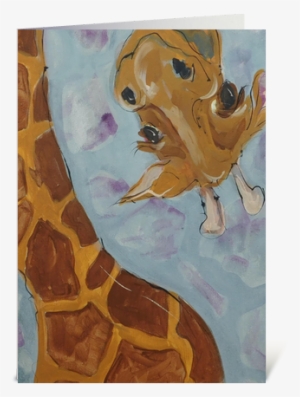 Send This Greeting Card Designed By Einer Arts - Giraffe