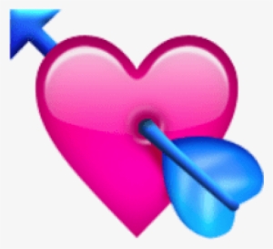 Free Png Ios Emoji Heart With Arrow Png Images Transparent - Ios Heart Emoji Png