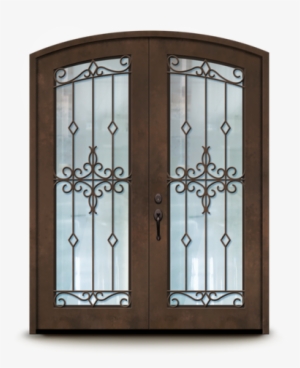 Classic - Double Doors - Eyebrow Arch - Casa Png