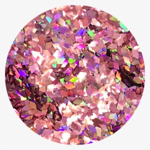 Holo Rose Gold Diamond Confetti - Gold Diamond Confetti