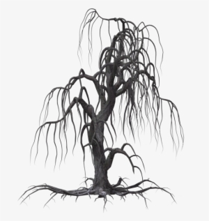 Cookies Clipart - Creepy Tree Drawing