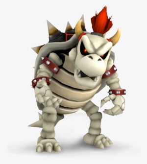 Dark Bowser Png - Bowser Dry Bowser Dark Bowser Giga Bowser - 575x660