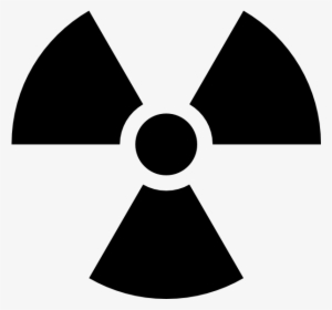 Nuclear Symbol - Radiation Symbol Black And White