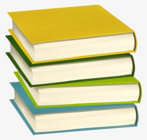 Pile Of Books Png Clip Art Image - 四 本 书