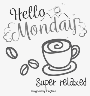 Cartoon Hand-painted Coffee Drink, Coffee, Drinks, - Coffee