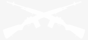 M14 White - Guns For Logo
