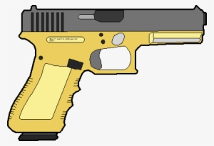 Gun Clipart Glock - Ranged Weapon