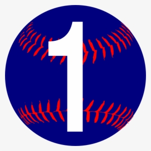 Blue Softball Svg Clip Arts 600 X 600 Px