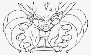 Final Flash Super Vegeta - Vegeta Final Flash Drawing