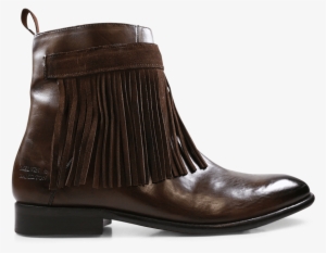 Ankle Boots Holly 24 Infant Dark Brown Strap Suede - Motorcycle Boot