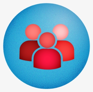 File - Blue Icon - Crowd - Crowd Icon