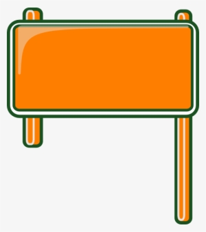 Highway Blank Clip Art At Clker Com - Road Sign Board Clipart