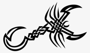 Abstract Tribal Scorpion Tattoo Designs - Diseño De Tatuajes Tribales