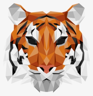 Clipart Free On Behance - Bengal Tiger