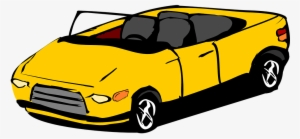 Cabriolet Free Vector Graphic On Pixabay Traffic - Convertible Clipart