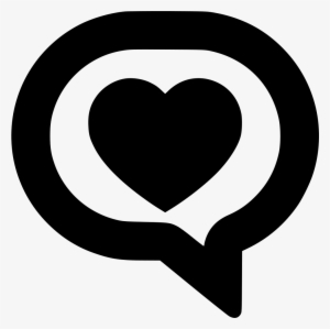 Love Text Clipart Bubble - Icon