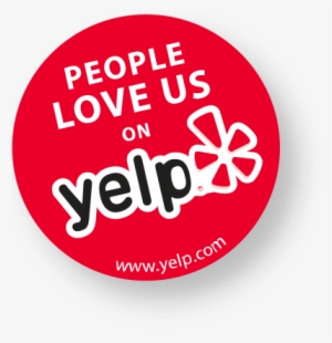 Yelp Logo - " - People Love Us On Yelp Transparent