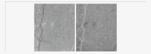 Original Gray Scale Image Of A Crack And Negative Of - Concrete