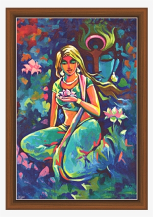Radha Krishna Paintings - Painting