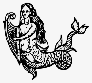 Details, Png - Mermaid Heraldic Png