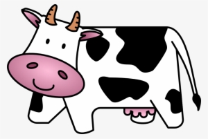 Clip Art Free Cartoon Panda Images - Cow Clip Art