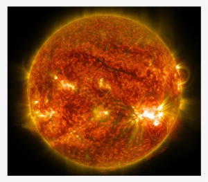 Transparent Flares Lense For Free Download - Sun Nasa 1980