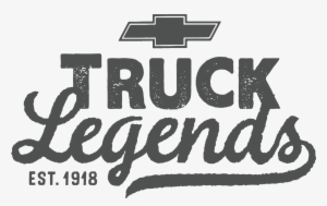 Are You A Legend - Chevy Truck Legends Logo